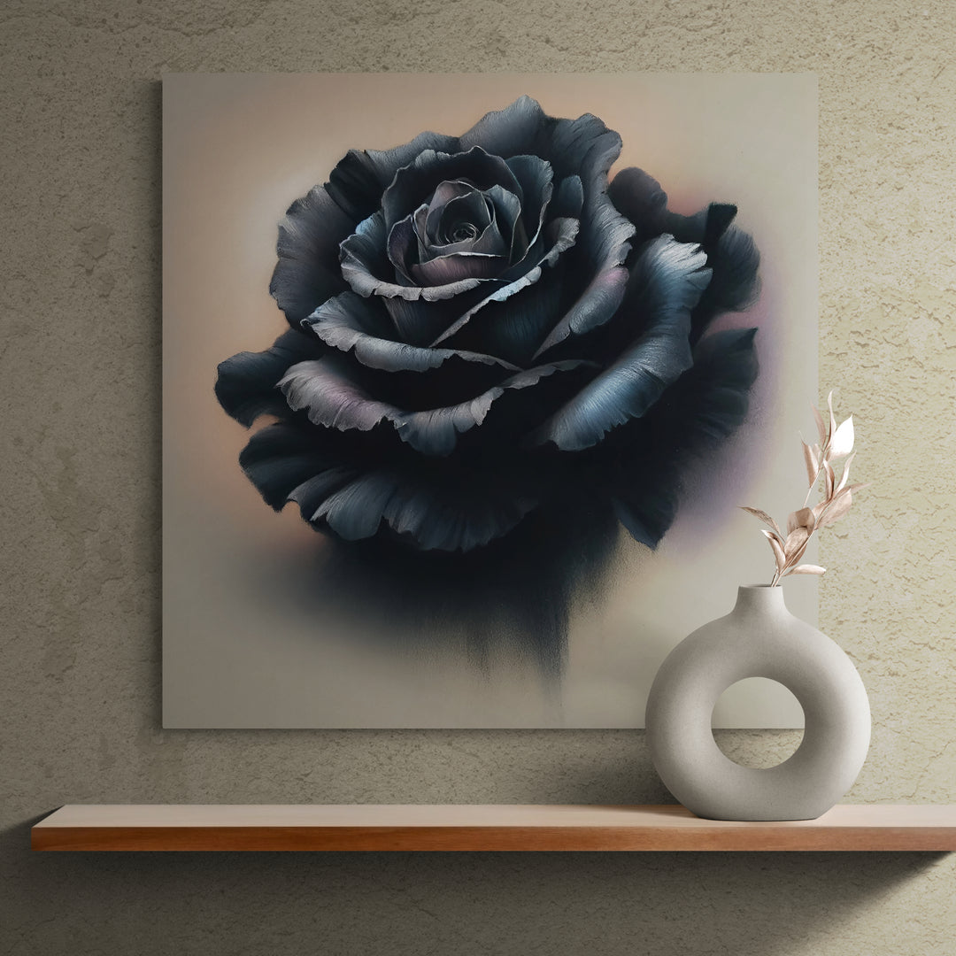 Dark Rose Poster - OutOfNowhereArt