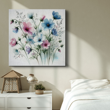 Floral Wash Poster - OutOfNowhereArt