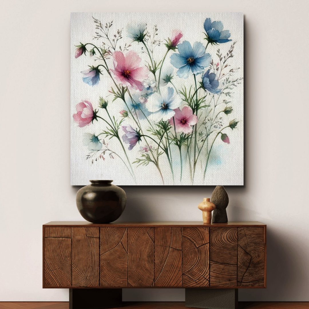 Floral Wash Poster - OutOfNowhereArt