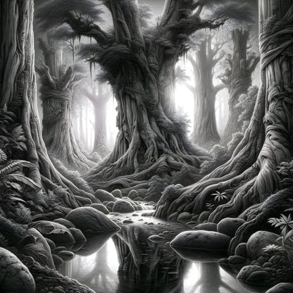 Graphite Forest - OutOfNowhereArt