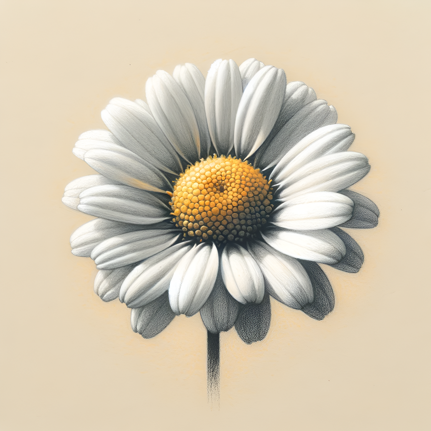 Daisy Poster - OutOfNowhereArt