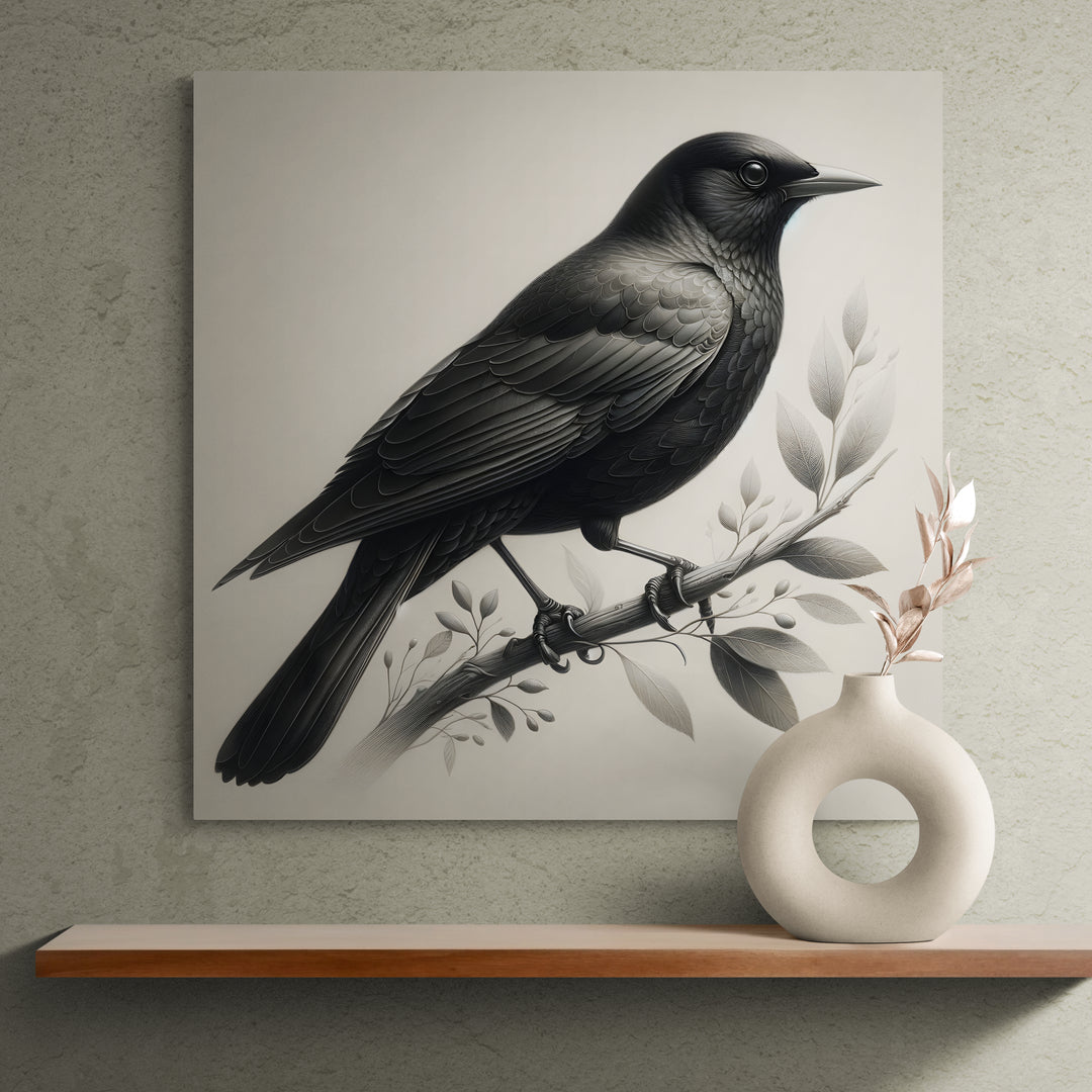 Blackbird Poster - OutOfNowhereArt