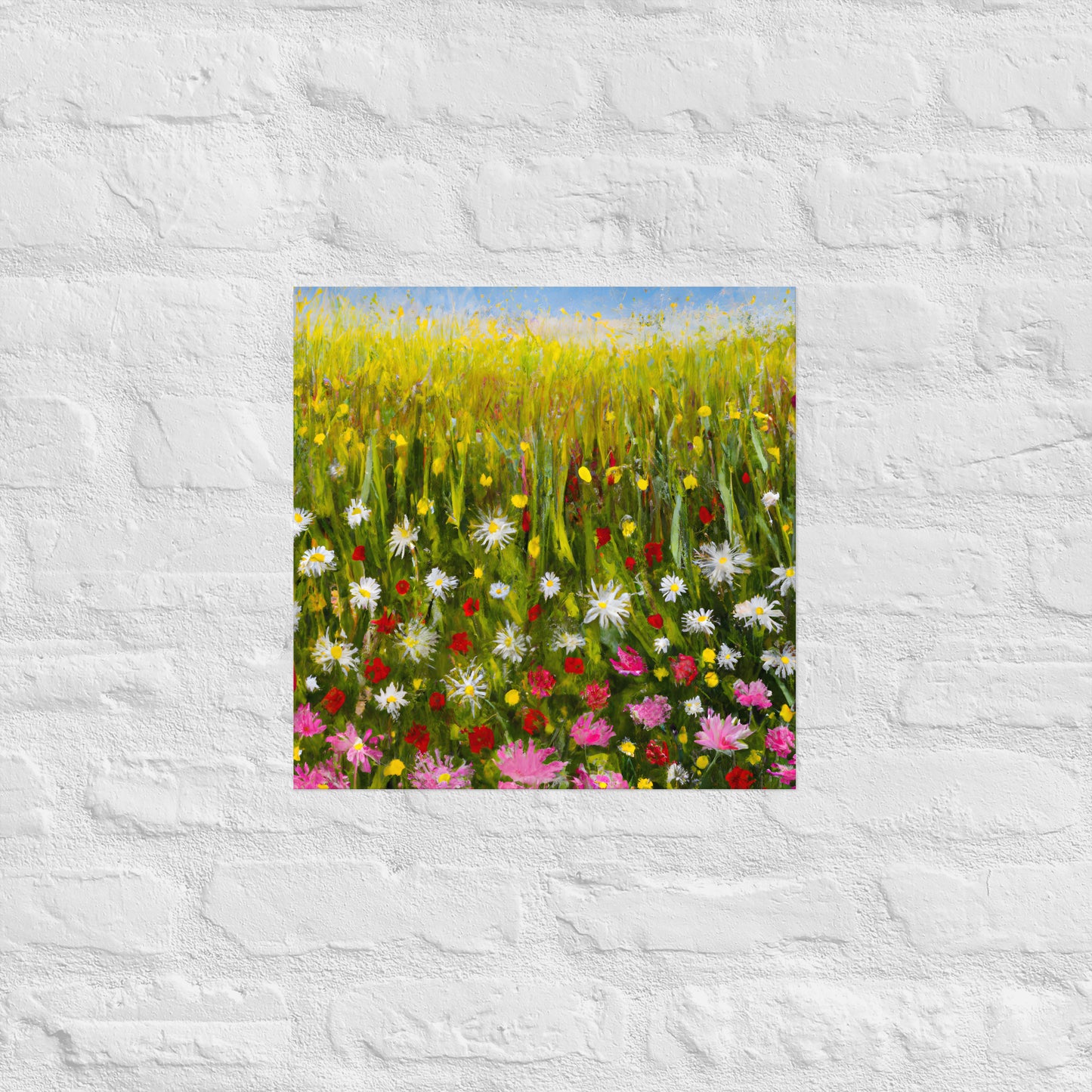 Wildflowers Poster - OutOfNowhereArt