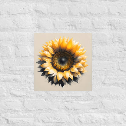 Sunflower 2.0 Poster - OutOfNowhereArt