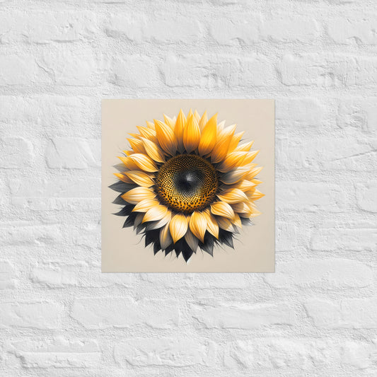 Sunflower 2.0 Poster - OutOfNowhereArt