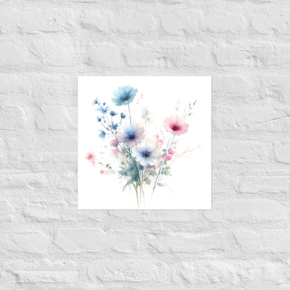 Bouquet Poster - OutOfNowhereArt