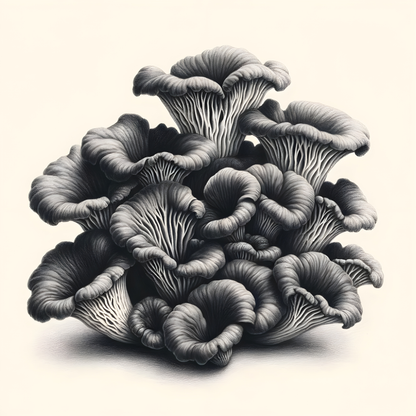 Mushroom Cluster - OutOfNowhereArt