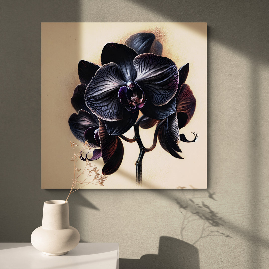 Black Orchid Poster - OutOfNowhereArt